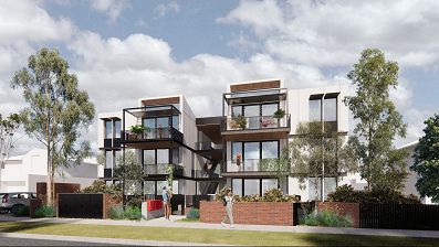 Render of the four different Future Homes designs