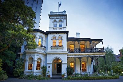 One of the few remaining Victorian era homes on St Kilda Road, Ulimaroa is now surrounded by buildings of glass and concrete.